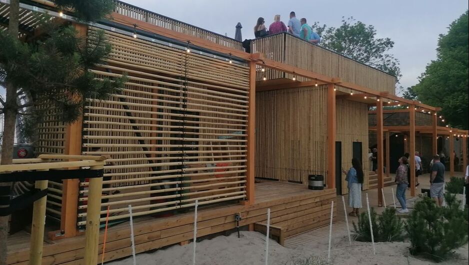 DÜÜN naturaalsest bambusest fassaadi lahendus moso.ee 2023 
