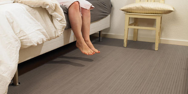 MOSO Flexbamboo põrandakate (latex alus pehmenduseks) hall toon